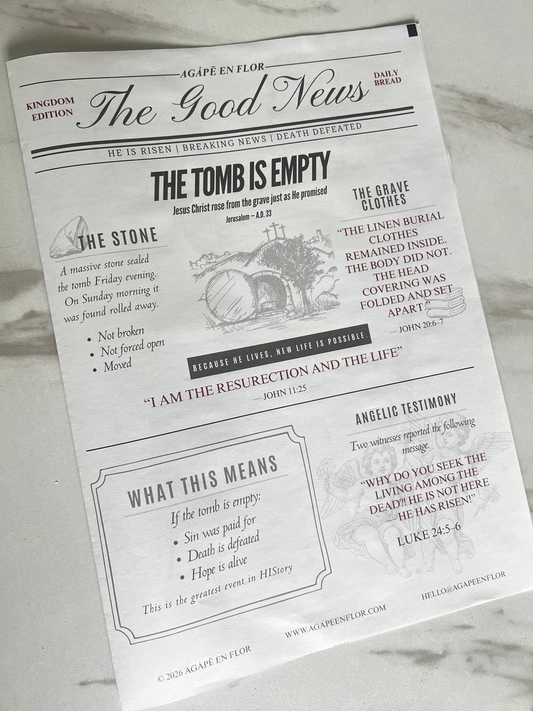 Tomb is Empty - 🌿 PRE - order (Delivery after Apr 13th)