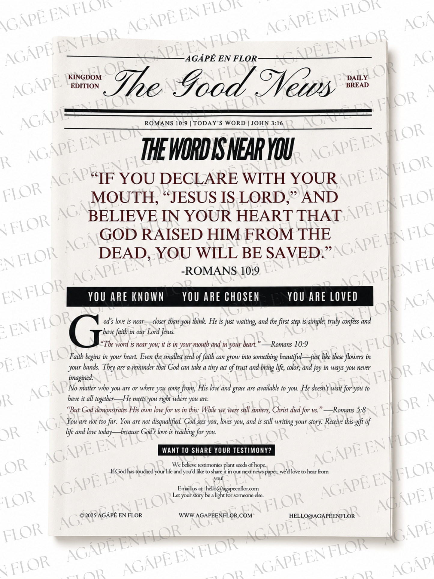 The Word Is Near You